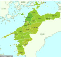 愛媛県map